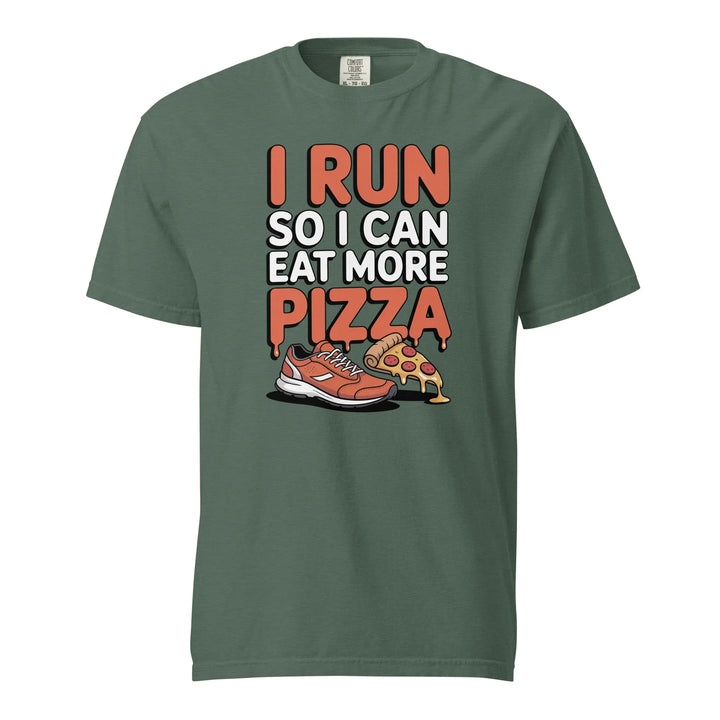 Funny Unisex Pizza Runner T-Shirt - Briadanna