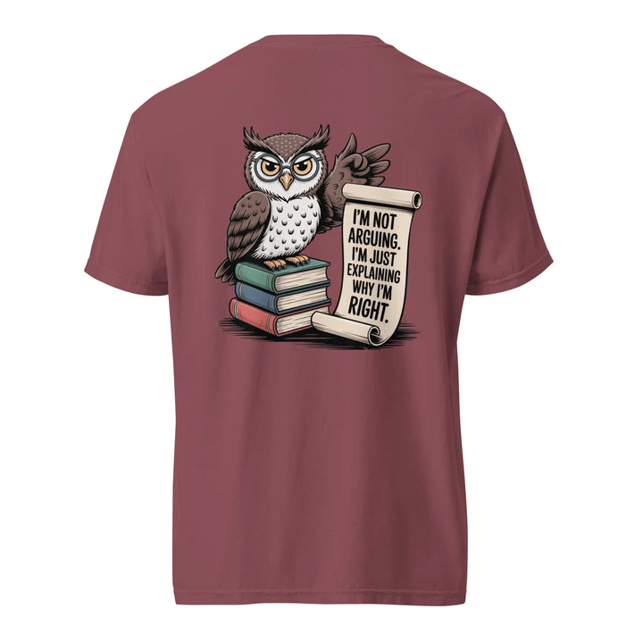 'I'm Not Arguing' Owl Tee - Briadanna