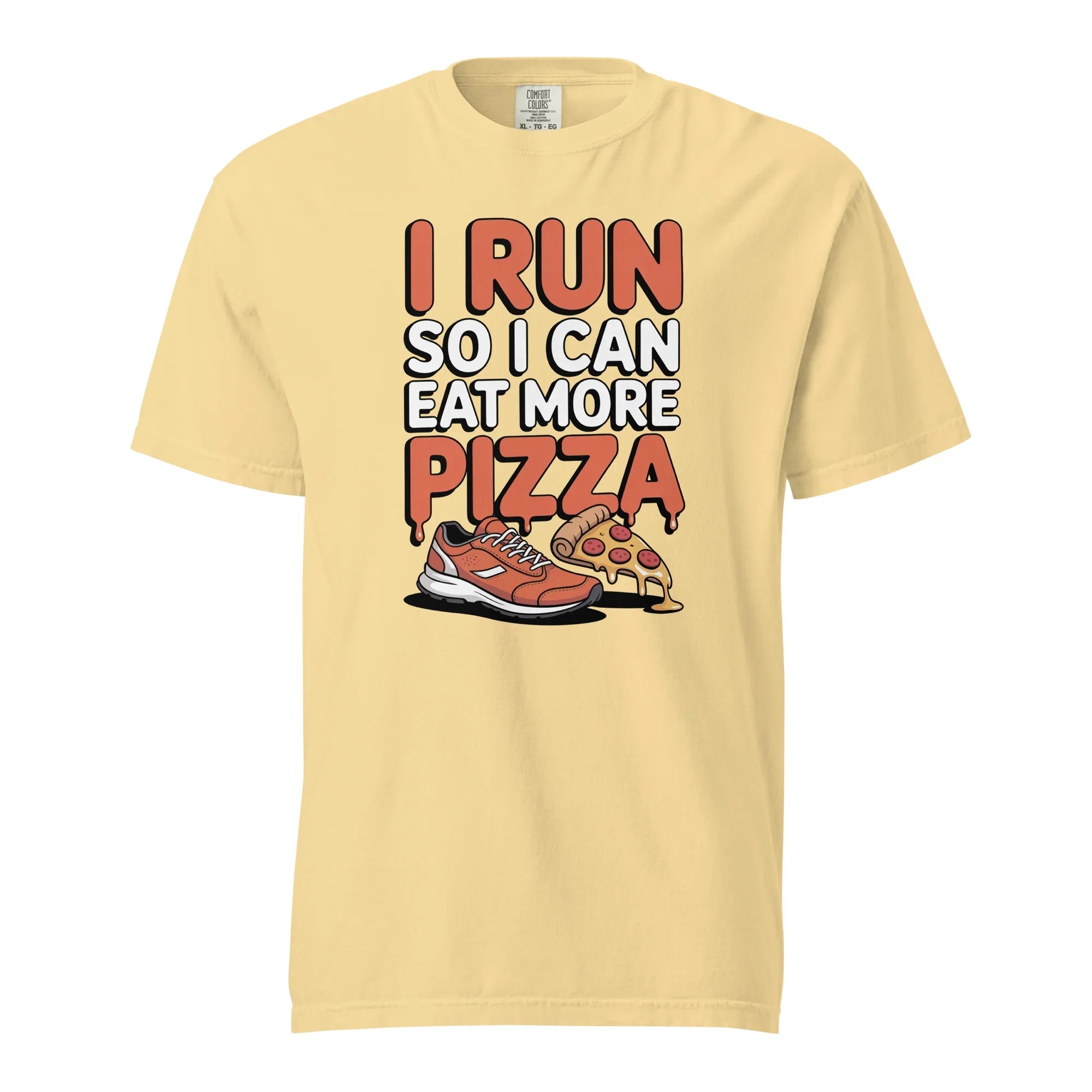 Funny Unisex Pizza Runner T-Shirt - Briadanna
