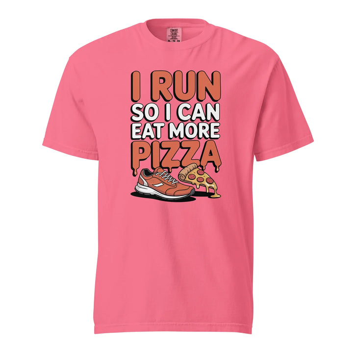 Funny Unisex Pizza Runner T-Shirt - Briadanna