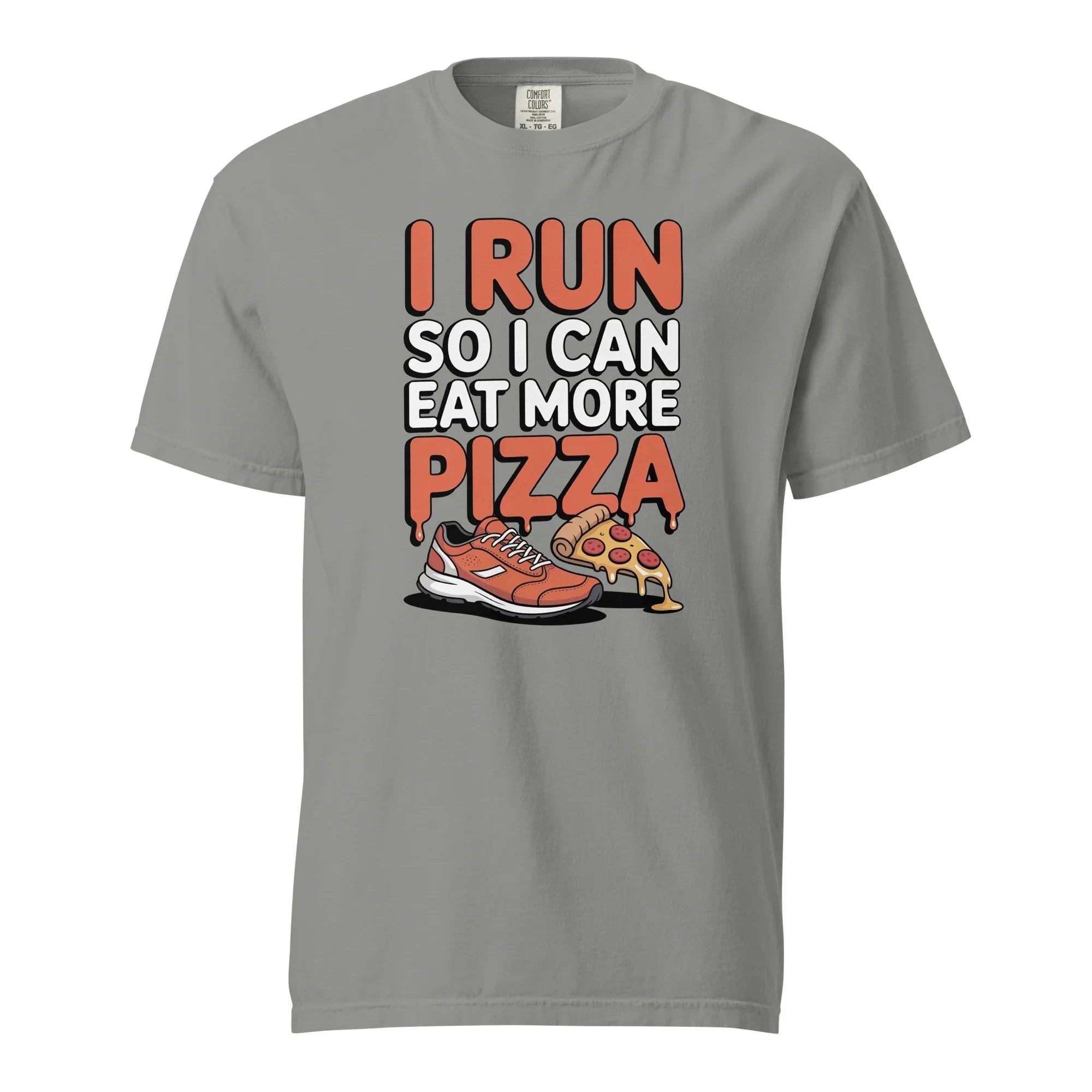 Funny Unisex Pizza Runner T-Shirt - Briadanna