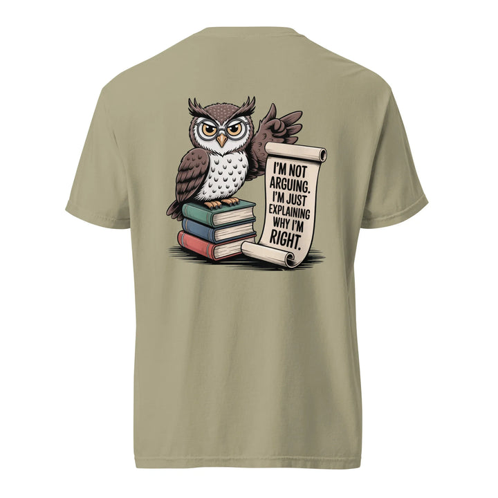'I'm Not Arguing' Owl Tee - Briadanna