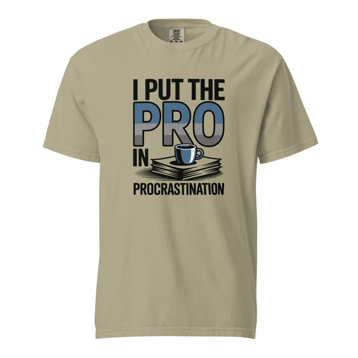 Procrastination Humor Tee - Briadanna