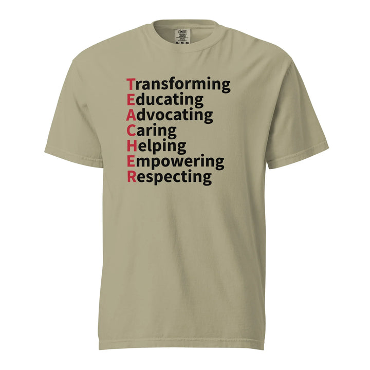 Unisex garment - dyed heavyweight t-shirt - Briadanna