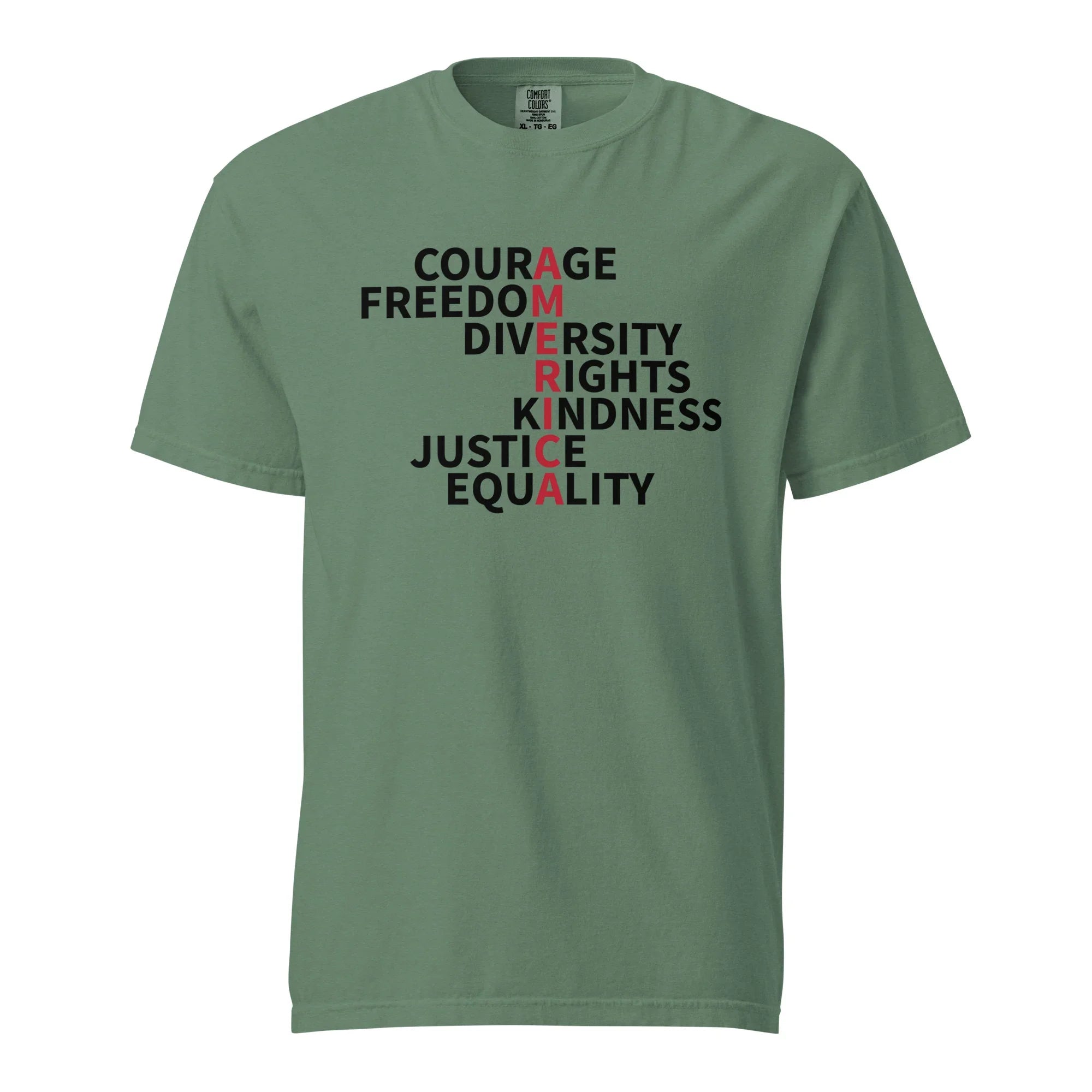 Unisex garment - dyed heavyweight t-shirt - Briadanna