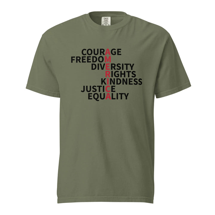 Unisex garment - dyed heavyweight t-shirt - Briadanna