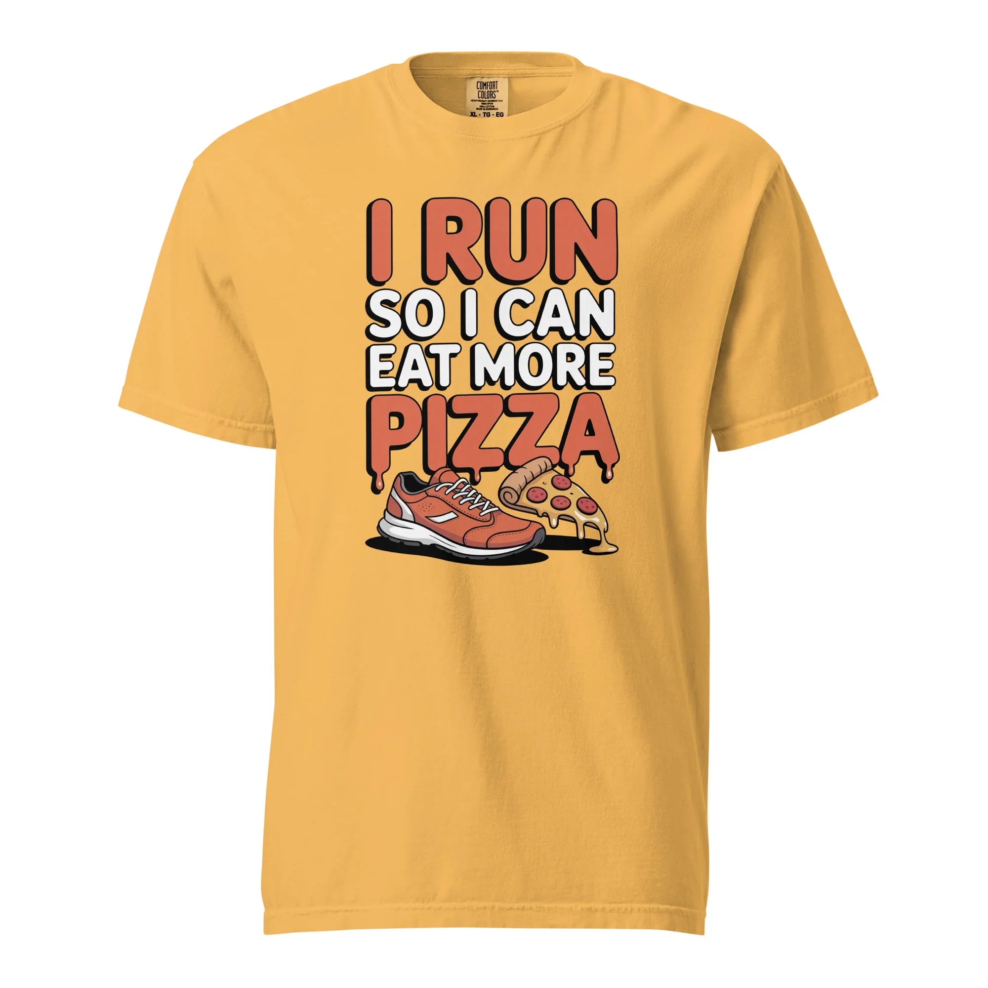 Funny Unisex Pizza Runner T-Shirt - Briadanna