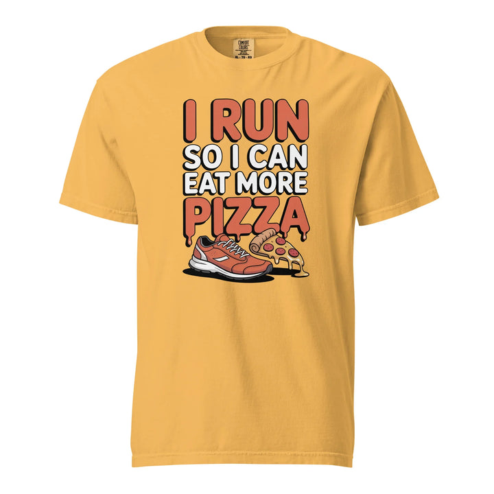 Funny Unisex Pizza Runner T-Shirt - Briadanna