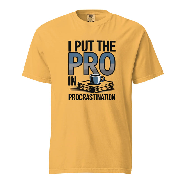Procrastination Humor Tee - Briadanna