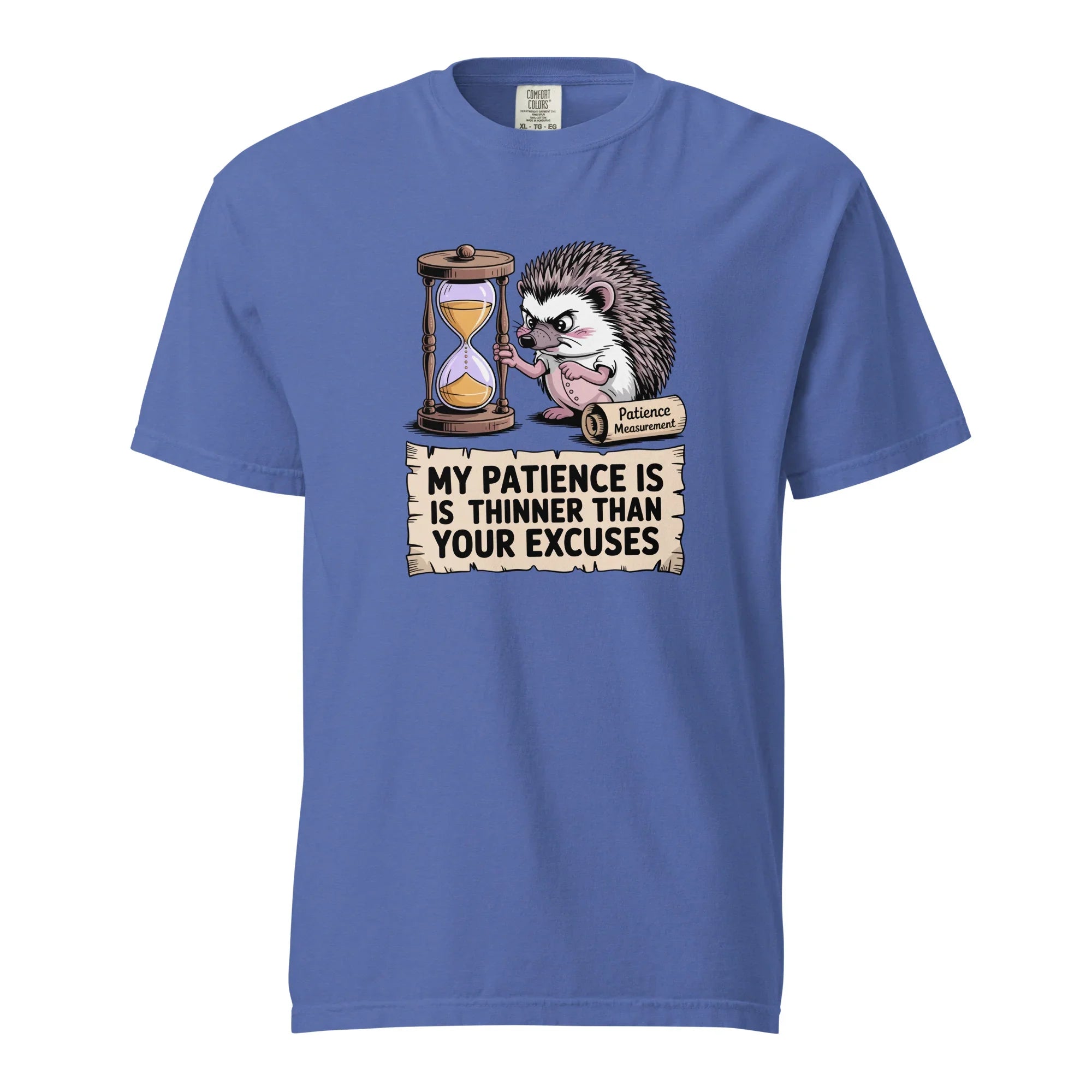 Cute Hedgehog Patience Tee - Briadanna