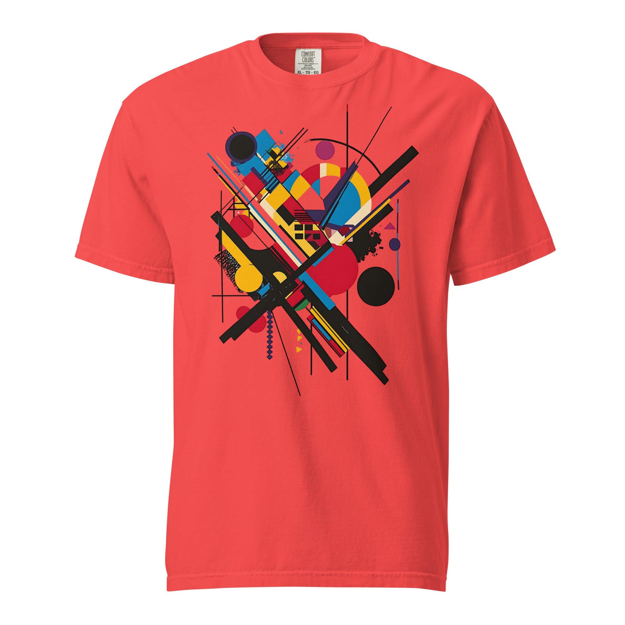 Vibrant Geometric Art Unisex T-Shirt - Briadanna