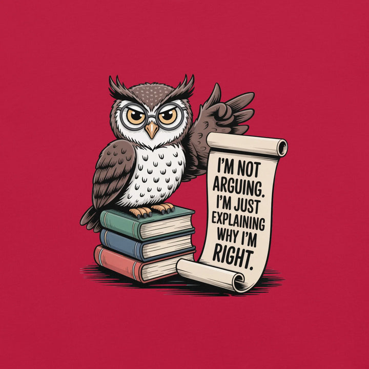 'I'm Not Arguing' Owl Tee - Briadanna
