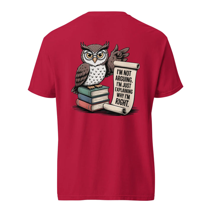 'I'm Not Arguing' Owl Tee - Briadanna