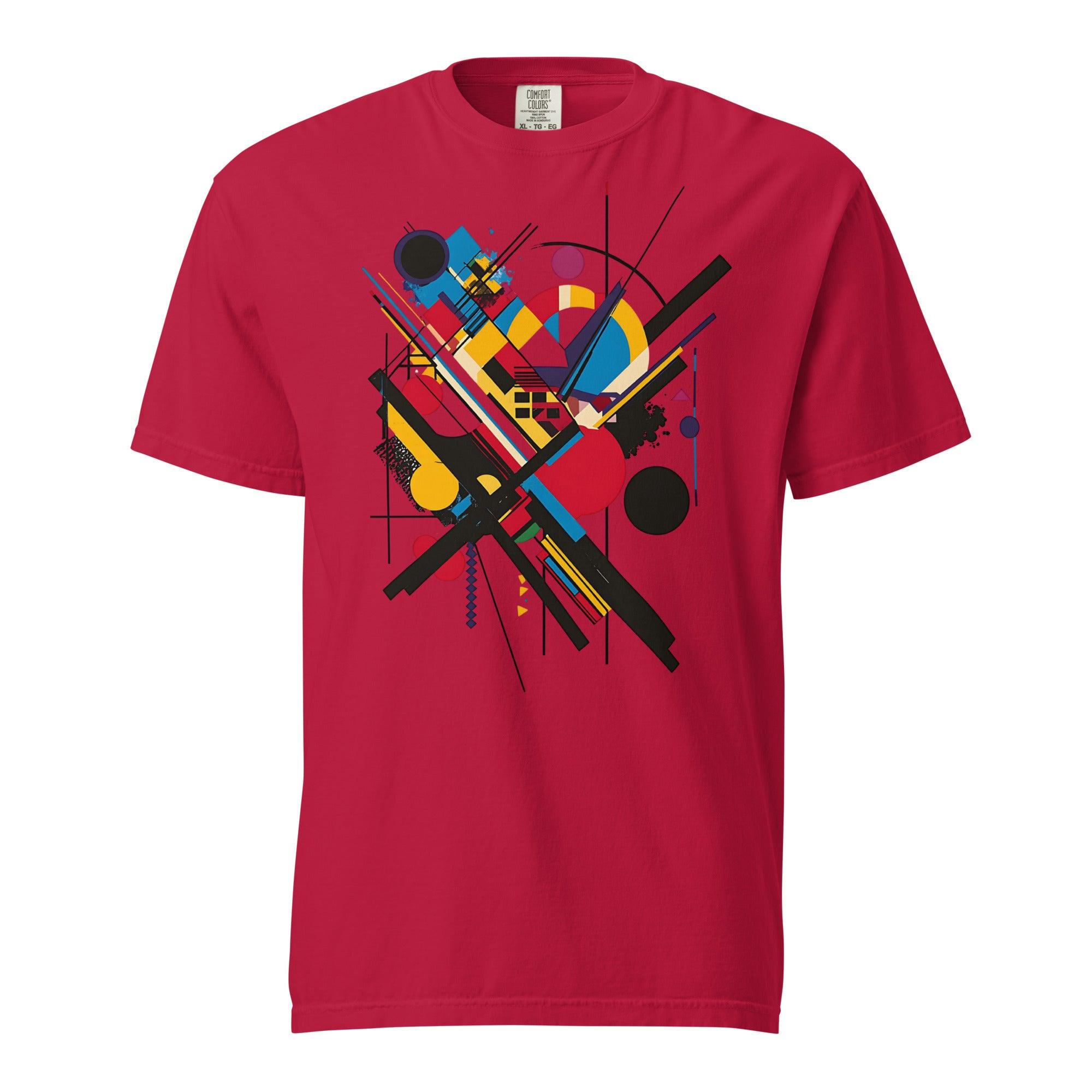 Vibrant Geometric Art Unisex T-Shirt - Briadanna