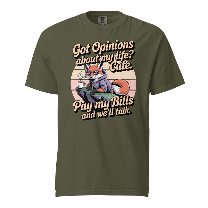 Got Opinions: Pay My Bills Tee - Briadanna