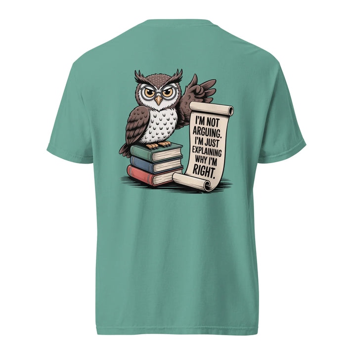 'I'm Not Arguing' Owl Tee - Briadanna