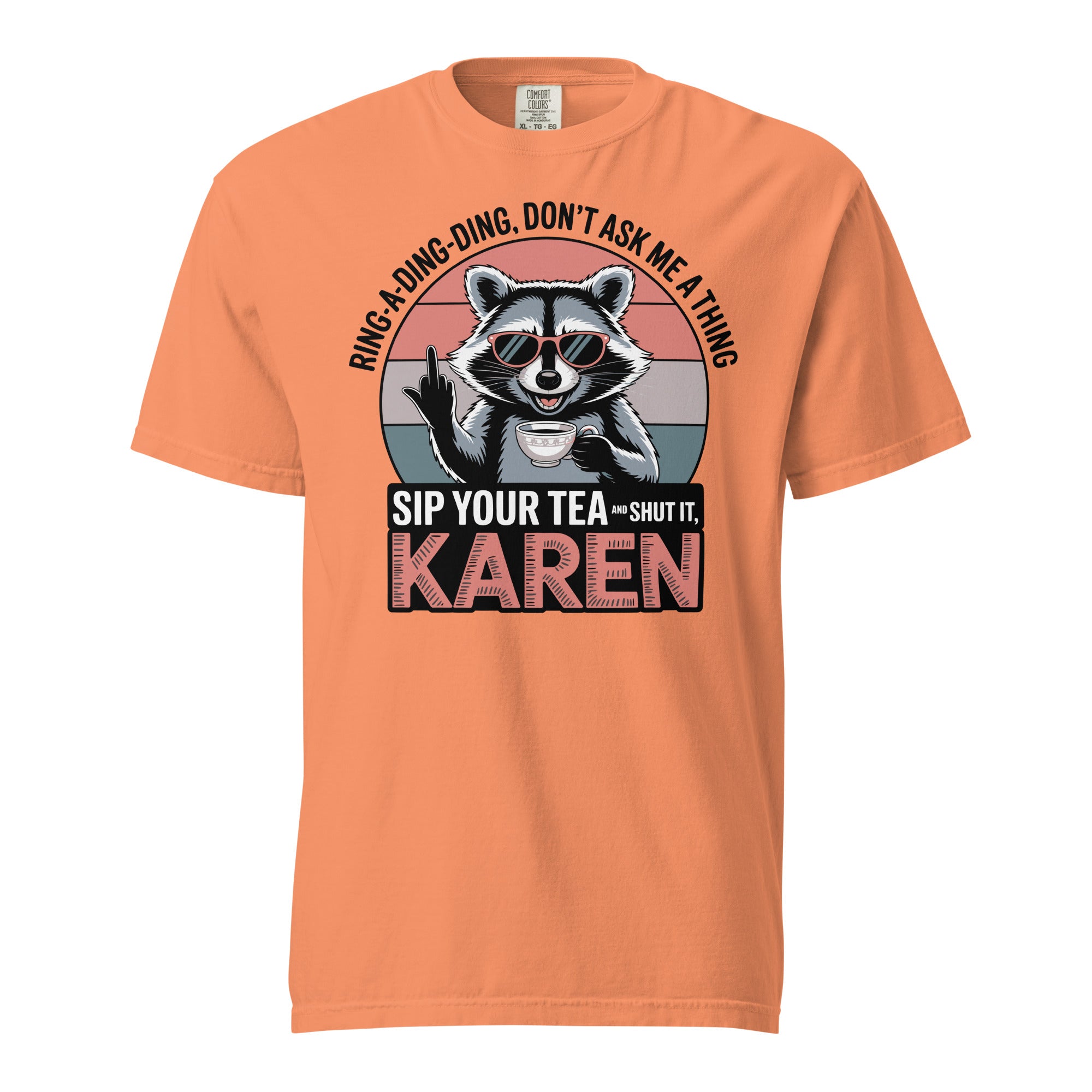 Unisex garment - dyed heavyweight t-shirt - Briadanna