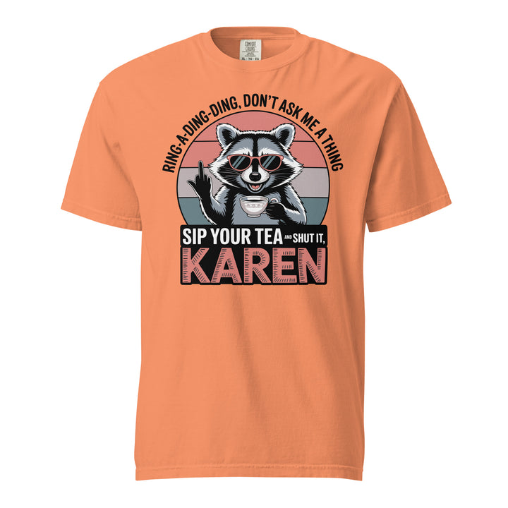 Unisex garment - dyed heavyweight t-shirt - Briadanna