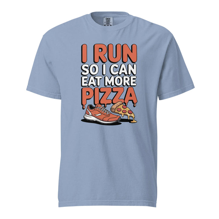 Funny Unisex Pizza Runner T-Shirt - Briadanna