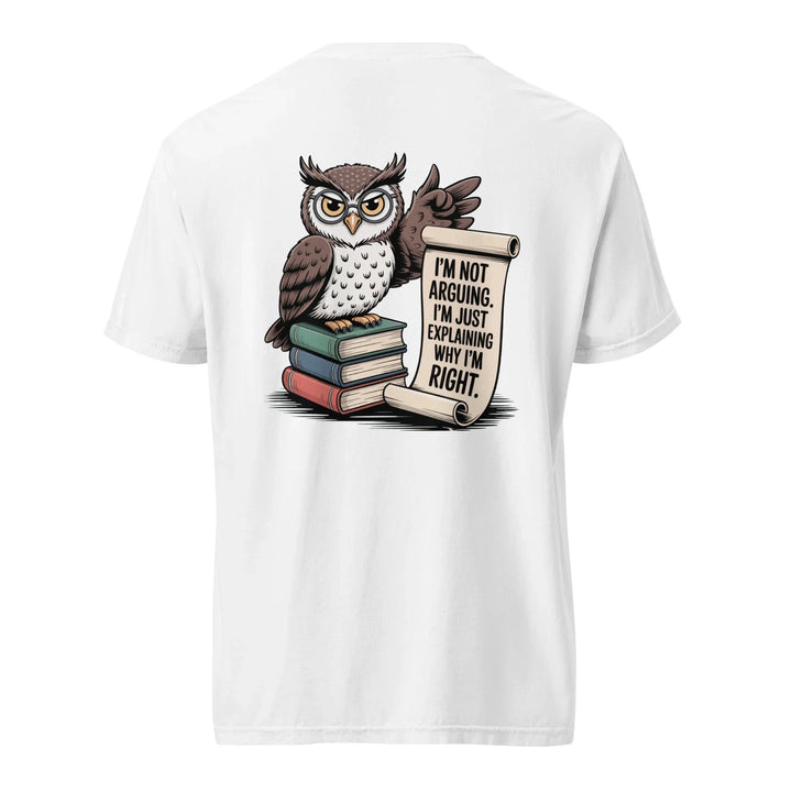 'I'm Not Arguing' Owl Tee - Briadanna
