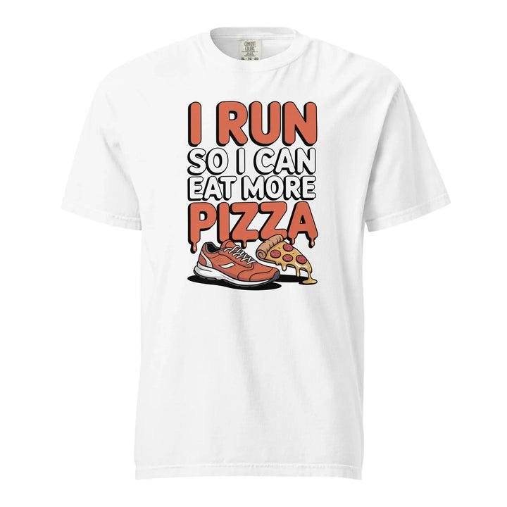 Funny Unisex Pizza Runner T-Shirt - Briadanna