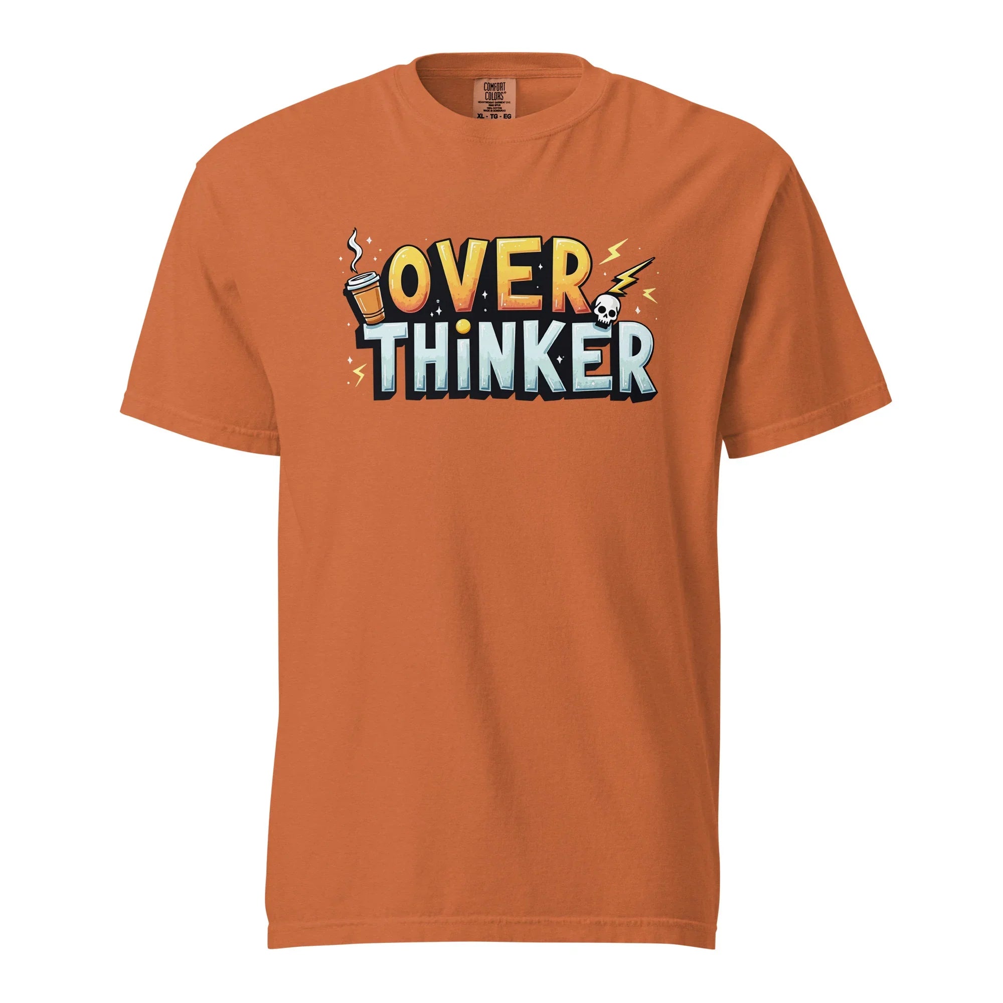 Unisex Overthinker Heavyweight Tee - Briadanna