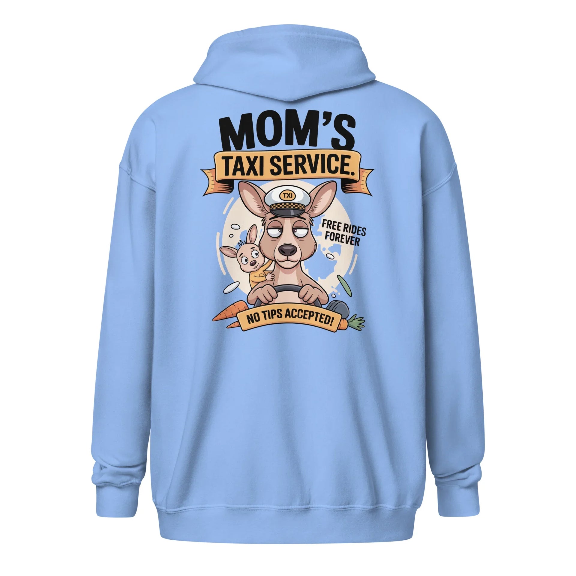 Taxi Service Full Zip Hoodie - Briadanna