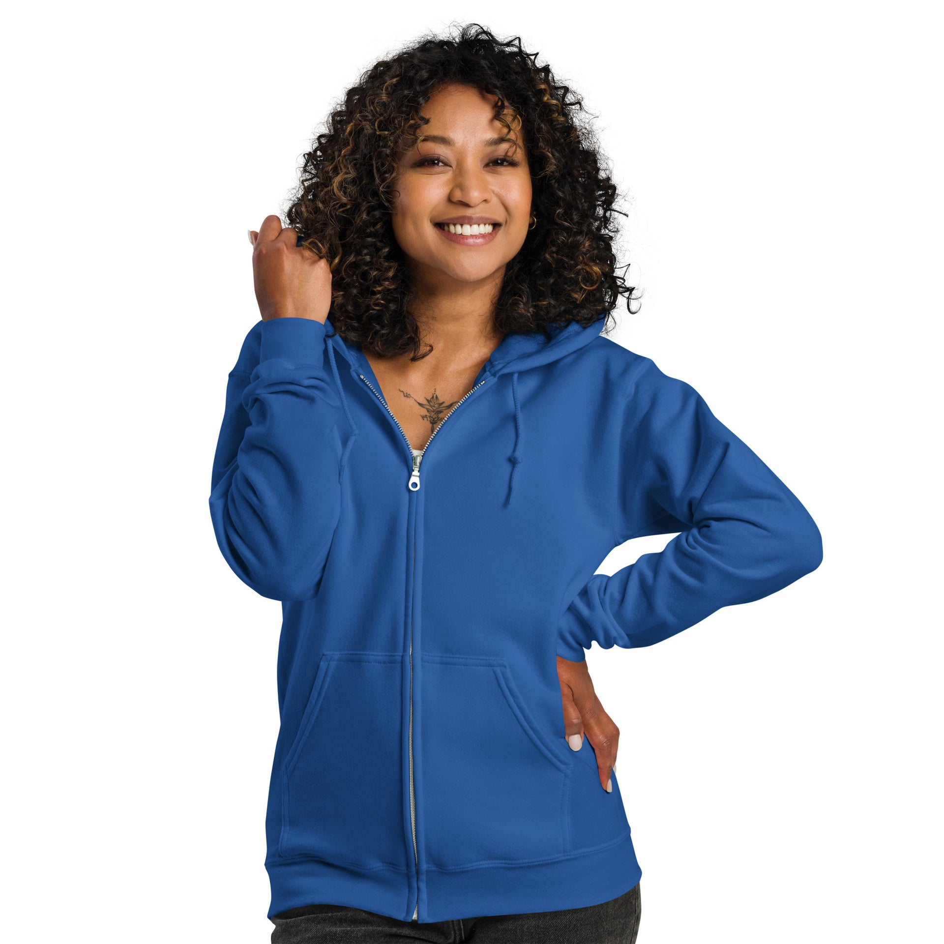 Unisex heavy blend zip hoodie - Briadanna