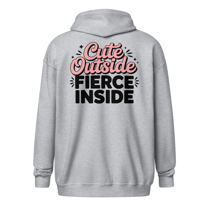 Unisex heavy blend zip hoodie - Briadanna