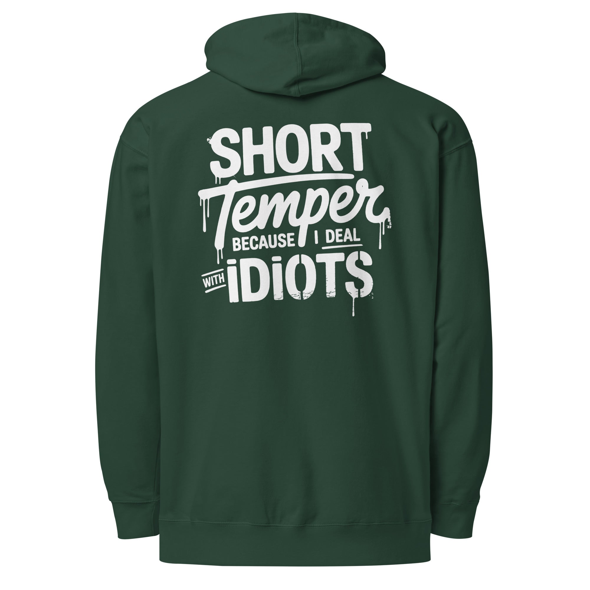 Funny 'Short Temper' Hoodie - Briadanna