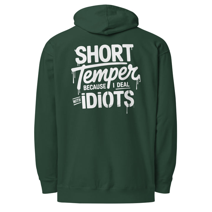 Funny 'Short Temper' Hoodie - Briadanna