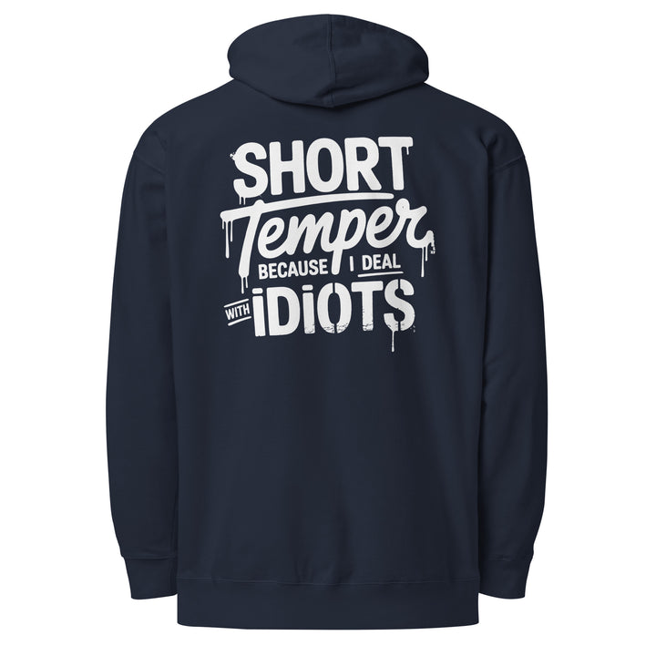 Funny 'Short Temper' Hoodie - Briadanna