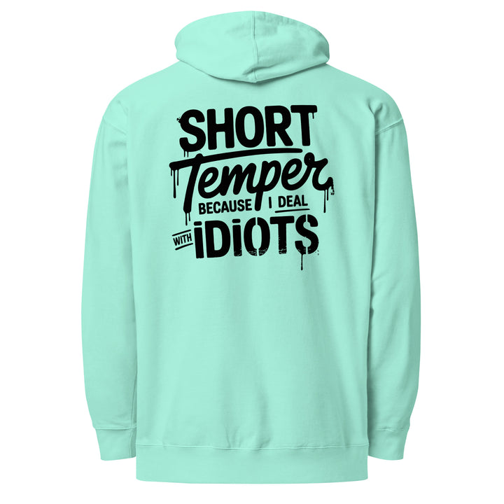 Funny 'Short Temper' Hoodie - Briadanna