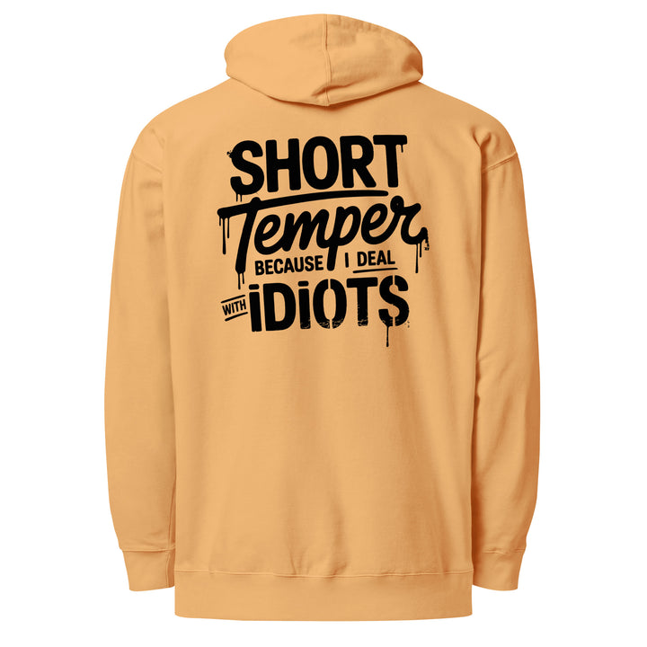 Funny 'Short Temper' Hoodie - Briadanna