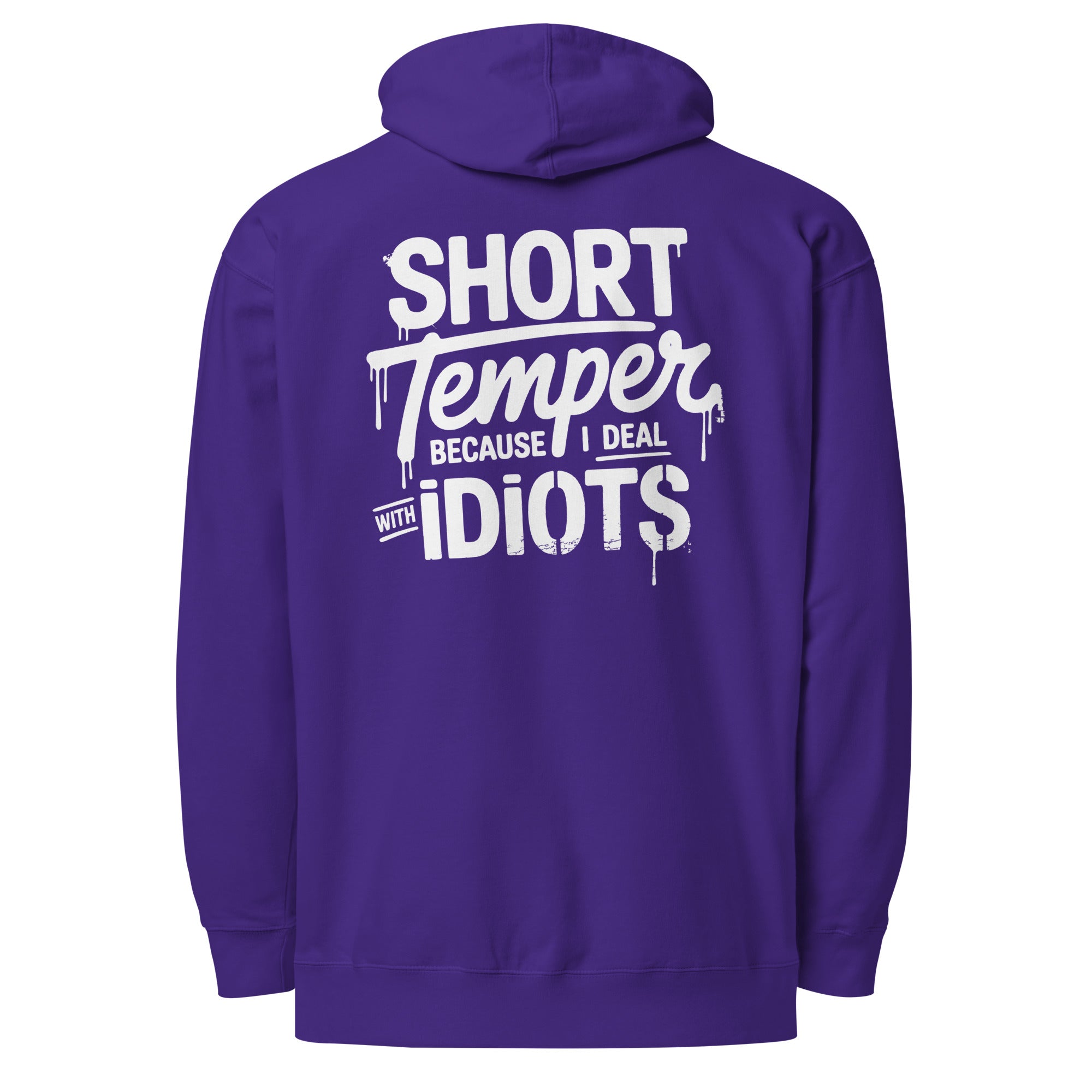 Funny 'Short Temper' Hoodie - Briadanna