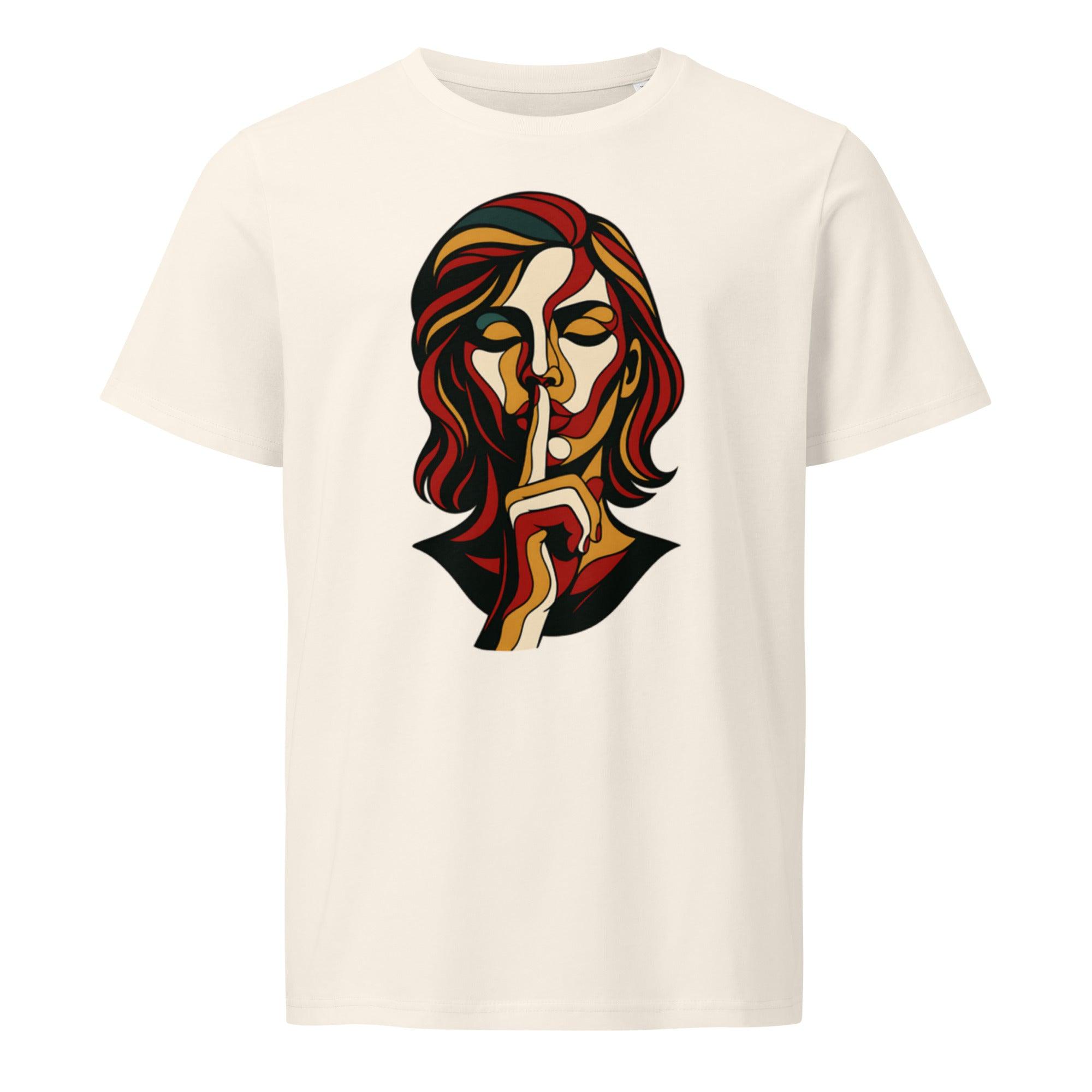 Artistic Shhh Unisex T-Shirt - Briadanna