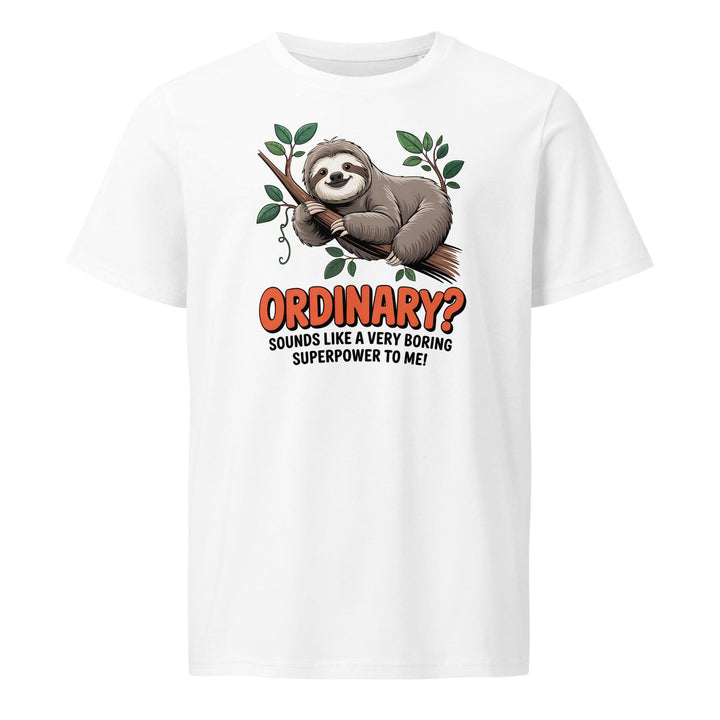 Funny Sloth Unisex Organic Tee - Briadanna