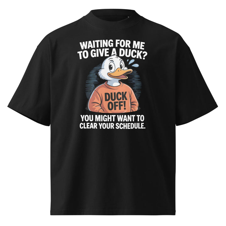 'Duck Off' Oversized T-Shirt - Briadanna
