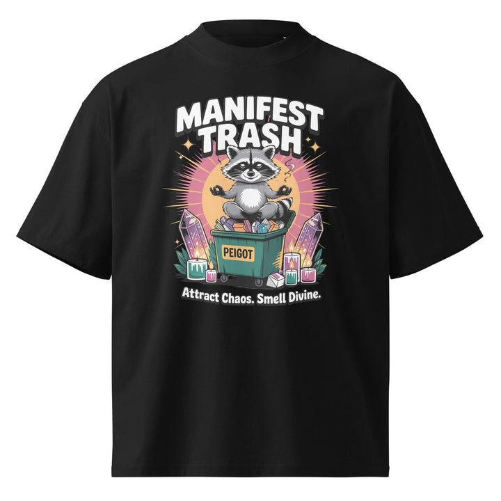 Manifest Trash High Neck Tee - Briadanna