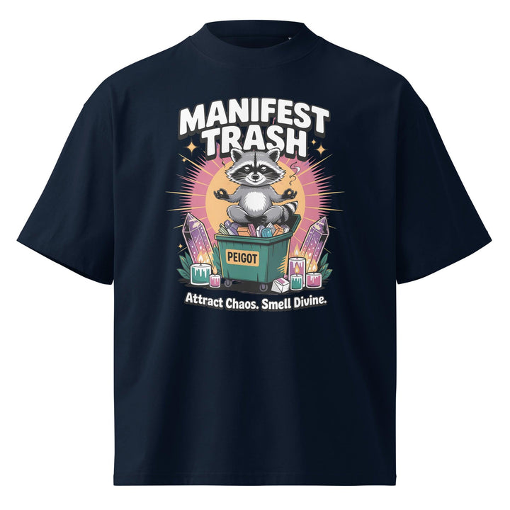 Manifest Trash High Neck Tee - Briadanna