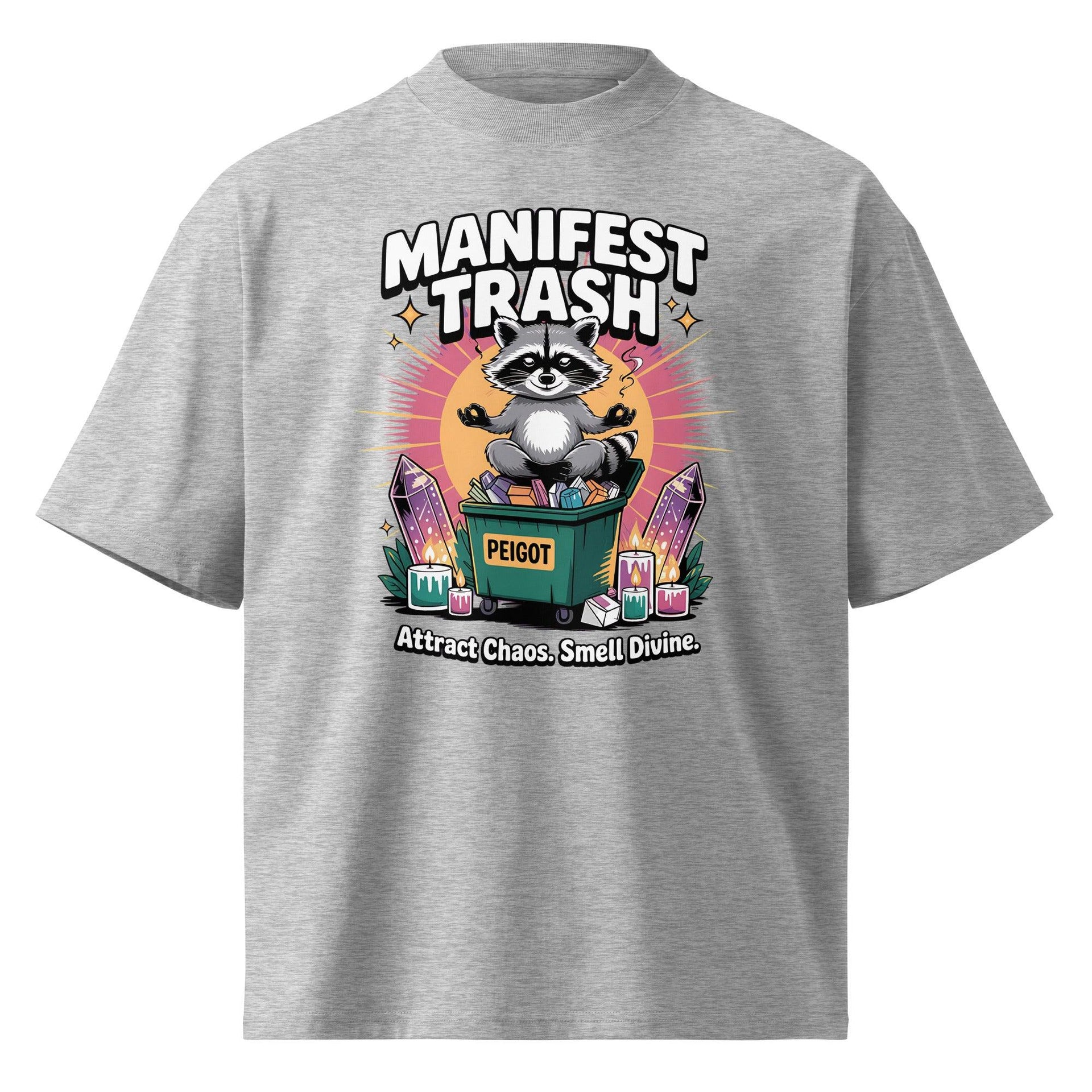 Manifest Trash High Neck Tee - Briadanna