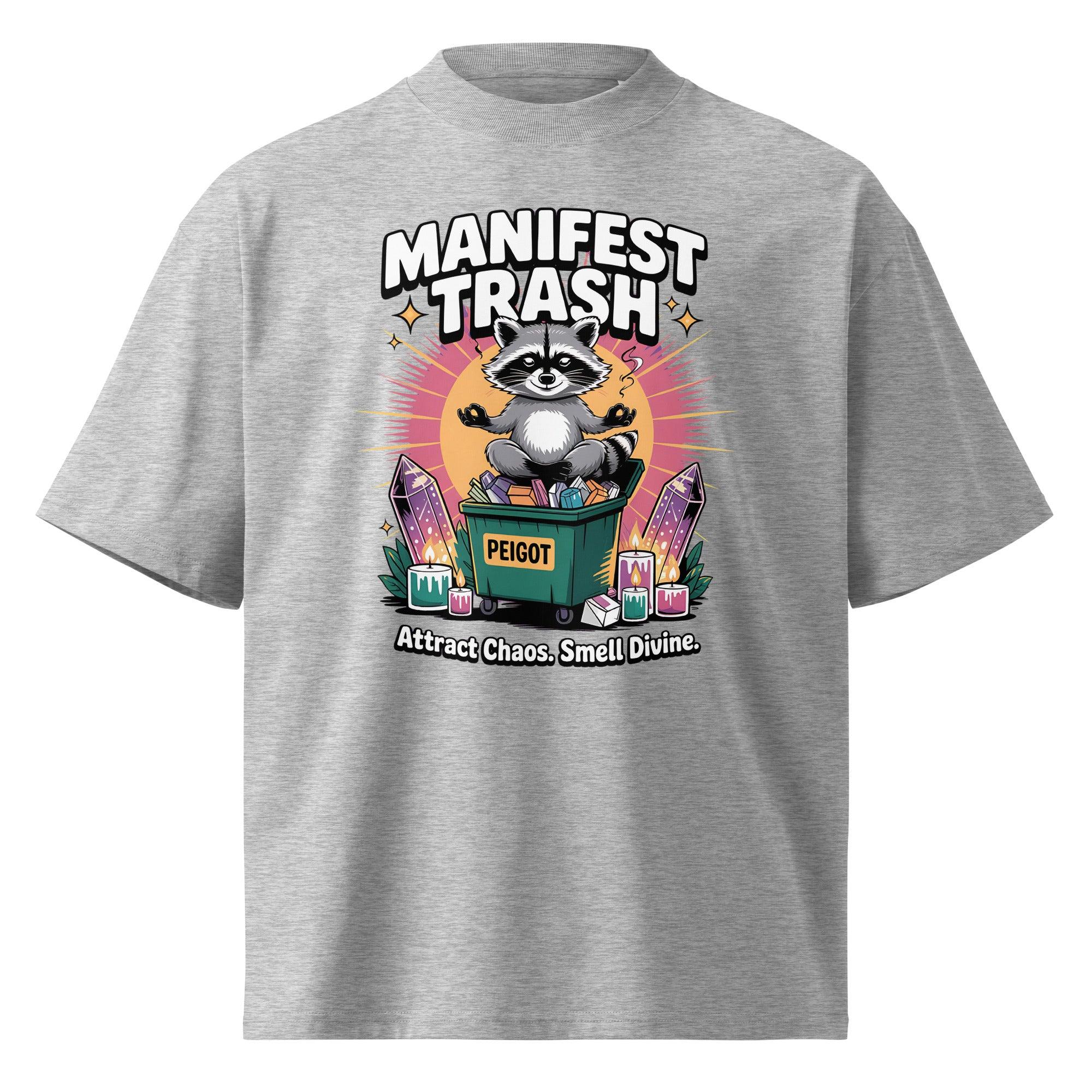 Manifest Trash High Neck Tee - Briadanna