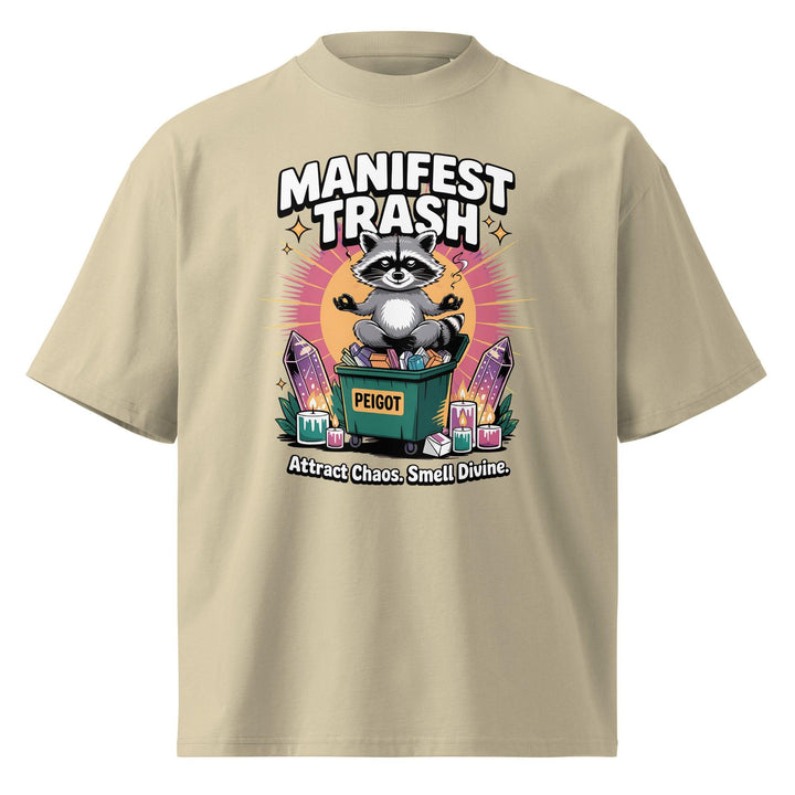 Manifest Trash High Neck Tee - Briadanna