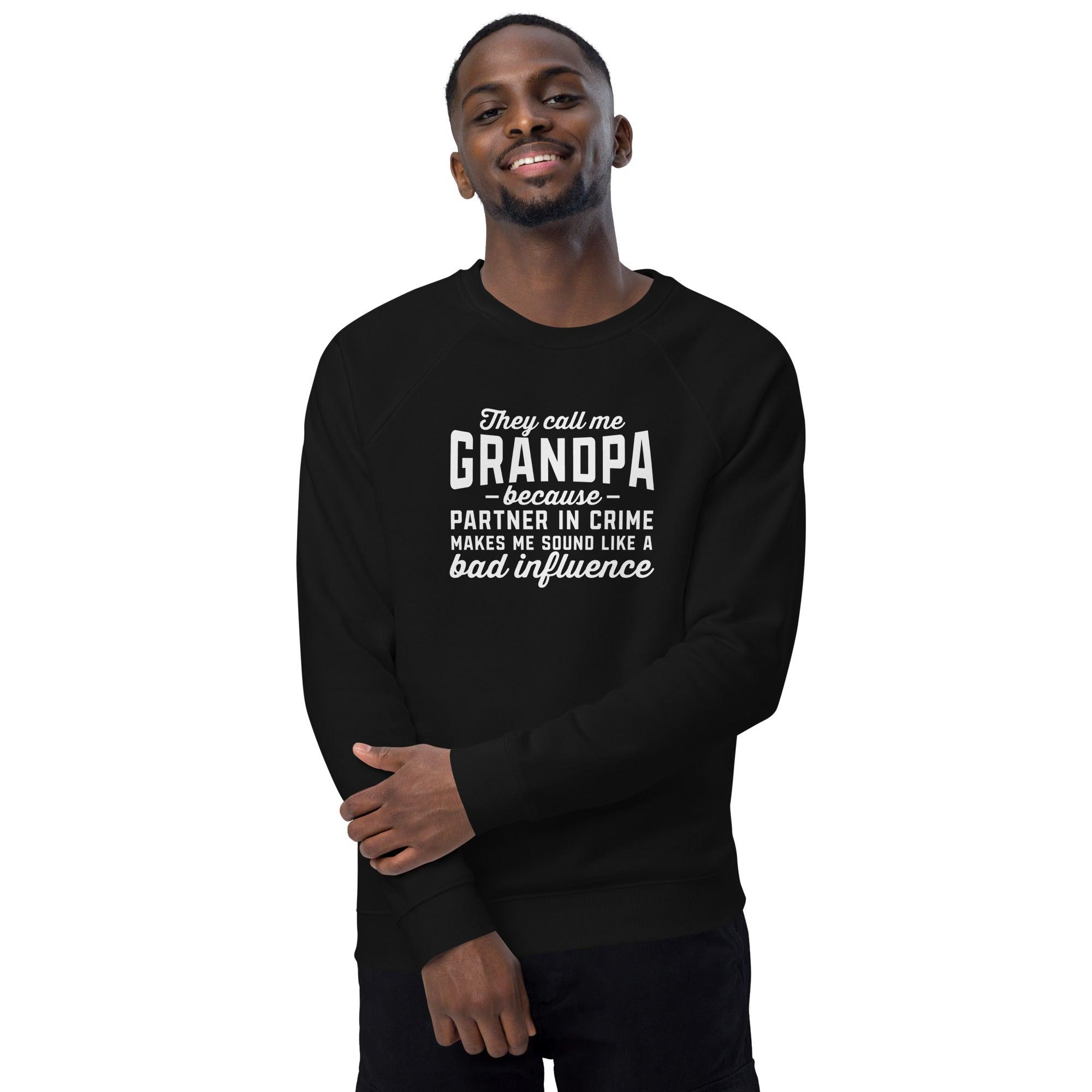 Unisex organic raglan sweatshirt - Briadanna