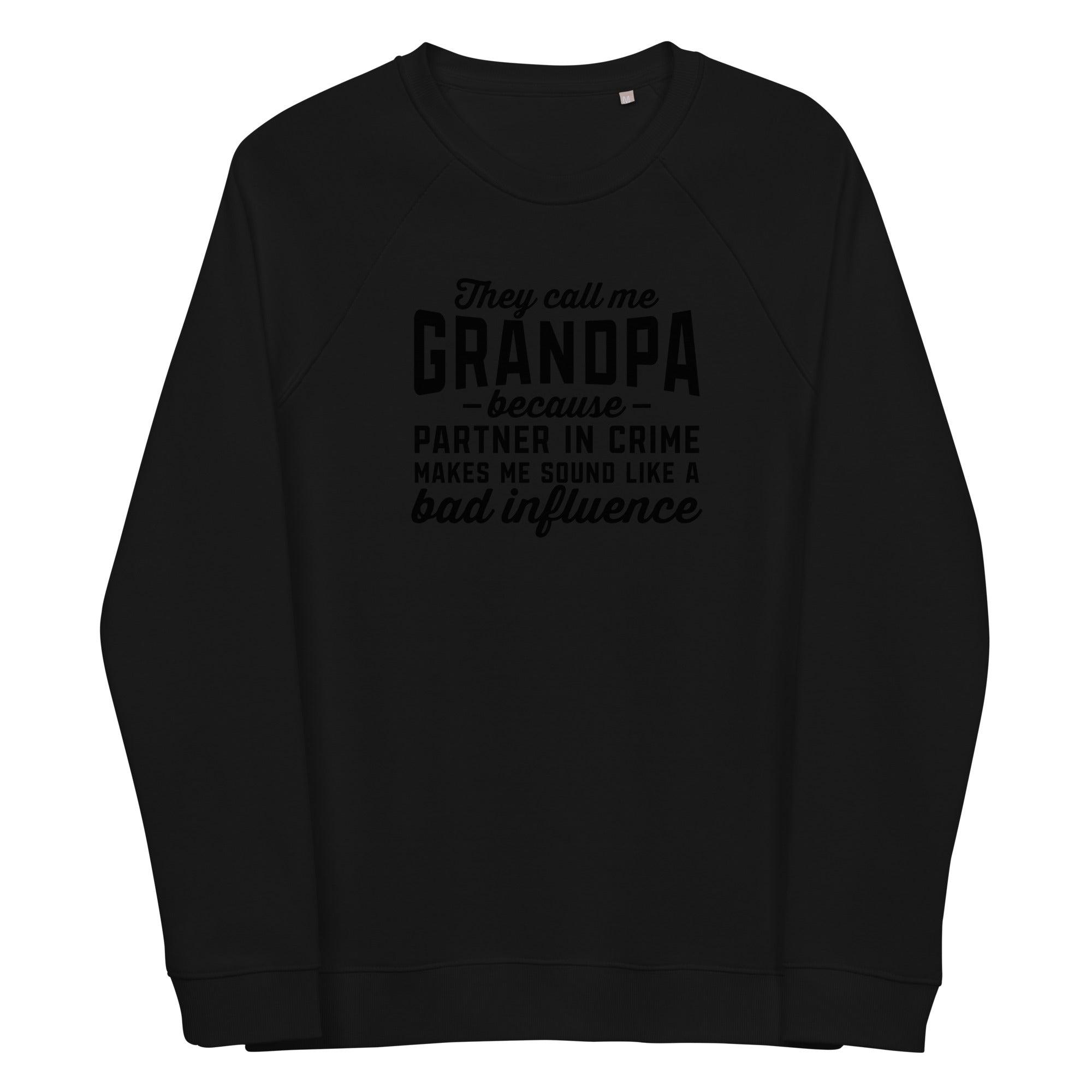 Unisex organic raglan sweatshirt - Briadanna