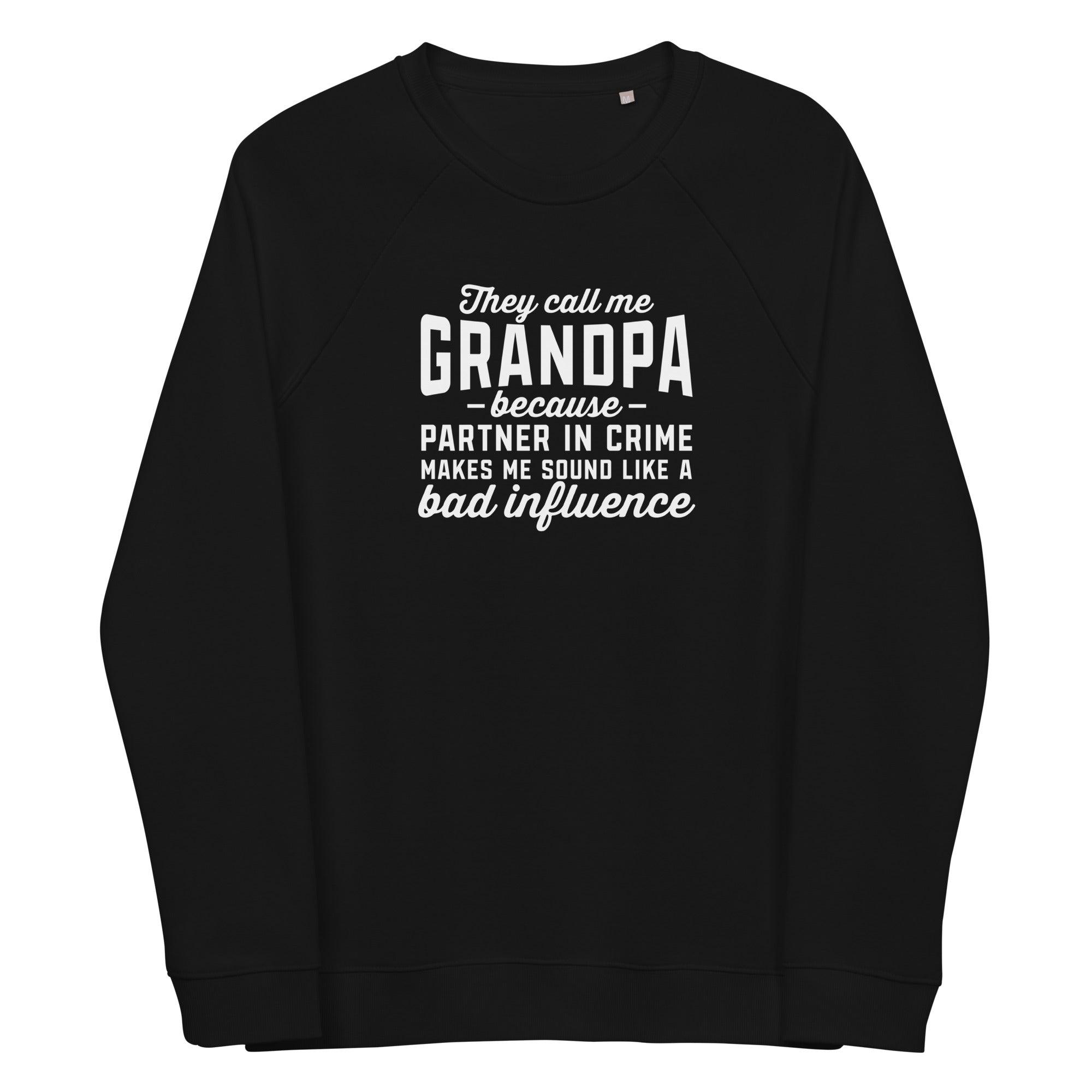 Unisex organic raglan sweatshirt - Briadanna