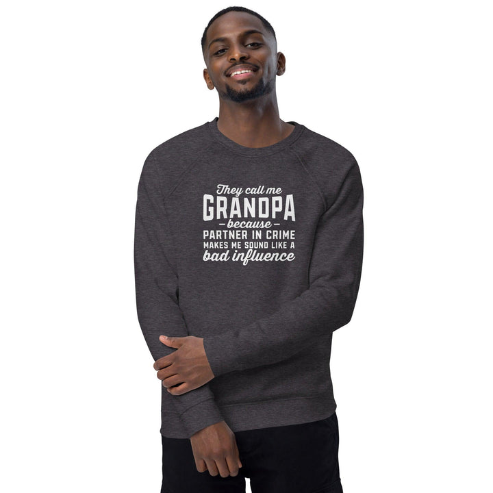 Unisex organic raglan sweatshirt - Briadanna