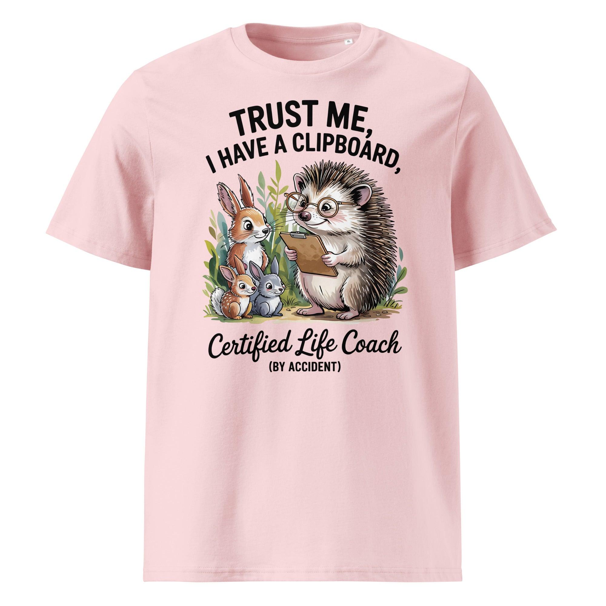 Funny Hedgehog Life Coach Tee - Briadanna