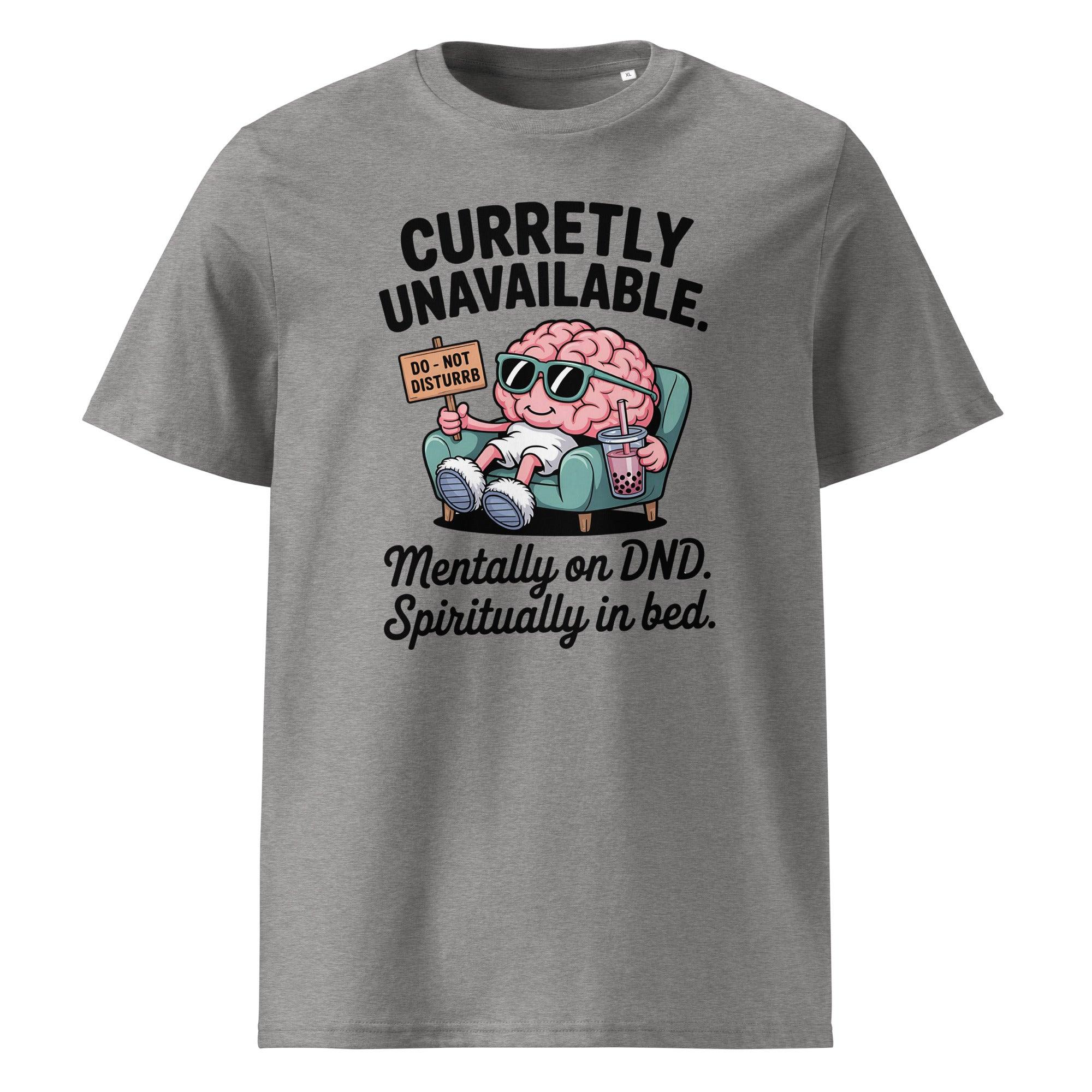 'Currently Unavailable' Organic T-Shirt - Briadanna