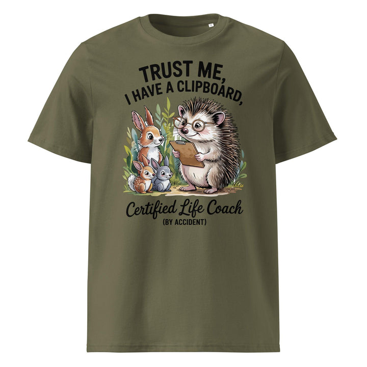 Funny Hedgehog Life Coach Tee - Briadanna